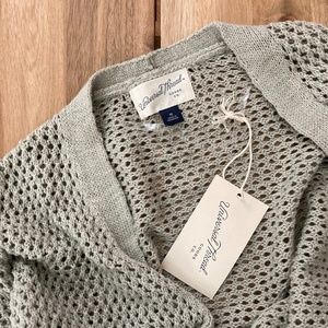 NWT Open Stitch Cardigan Duster Sz M
